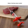 thumbnail image 2 of Meat Injector Syringe Marinade Turkey Seasoning Injector Syringe With Scales, 2 of 8