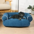 thumbnail image 4 of Sofá Cama para mascotas Salvador Invierno Cálido XL azul, 4 of 7