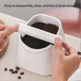 thumbnail image 2 of Coffee Knock Box Square Non-slip Base Coffee Grounds Box Anti-deform Prevent Splash Coffee Dump Bin, 2 of 5