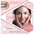 thumbnail image 3 of Équipement de Beauté Portable avec Usage à la Maison, Recharge USB, 30 Remplaçables, 9 Niveaux Réglables, Or, 3 of 5