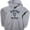 Gray, variant on NYPD Hoodie White Print Officially Licensed Sweatshirt Navy Blue XL, Gray