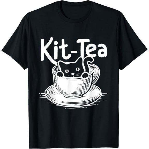 Kit Tea - Cat Owner Kitty Veterinarian Animal Lover T-Shirt