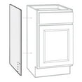 thumbnail image 1 of Sales CBKAS2435-SW 2 Pack, White Finish Base Cabinet End Panel, 1 of 1