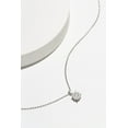 thumbnail image 4 of Forever Facets 3/8 CT TW Lab Grown Diamond Necklace in Platinum over Sterling Silver, Adult Female, 4 of 8
