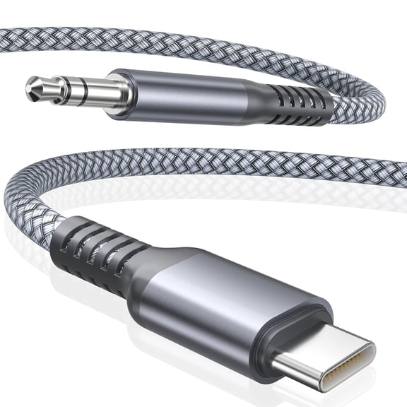 USB C Aux Cable 6.6FT,Type C to 3.5MM Jack Audio Adapter Auxiliary Cord for Car,Gooel Pixel 9 8,Apple iPhone 15 16 Pro Max Plus,iPad 10 10th,Mini 6 7,Air 4 5 Generation,Samsung Galaxy S25,S24