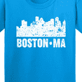 thumbnail image 4 of Inktastic Boston Massachusetts City Skyline with Grunge Youth T-Shirt, 4 of 5