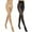 Black+Natural, variant on Manzi 2 Pairs Shiny Pantyhose,15D Slimming High Waist Sheer Oil Shimmery Tights for Women