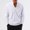 White, variant on KIHOUT Men's Deep V Neck Long Sleeve Shirt Wholesale Casual Solid Color Multi-code T-shirt