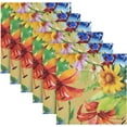 thumbnail image 6 of GZHJMY Beautiful Flower Napkins Table Decorations Napkin Set for Gift Giving, Dining, Parties 20 x 20in, 6 of 7