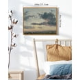 thumbnail image 4 of Drsoum Vintage Cloud Wall Art Prints Classic Retro Farmhouse Rustic Sky Decorations for Living Room Bedroom 8x10in Natural Framed, 4 of 6