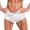 White, variant on Mens Running Gym Shorts 3 Inch Breathable Lightweight Athletic Sport Shorts Training Workout Shorts Casual Short Pants Sweat Shorts with Drawstring Dark Gray L
