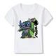 thumbnail image 3 of Camiseta de algodón con estampado de puntadas de verano para niños, nueva camiseta Kawaii de Disney para niños y niñas, ropa informal, camisetas de dibujos animados Harajuku para niños, camisetas para, 3 of 5