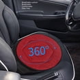 thumbnail image 4 of 360 Car Swivel Cushion,Round Pillows Car  Cushion Doughnut Pillow Driver Cushion Auto Cushion Rotating  Auto Car Swivel  Cushion Transfer Disc Fit Car, 4 of 7
