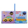 thumbnail image 4 of 8pcs Libro de Sonido de Tela Suave Bebé Cognize Inglés Chino Formas Colores Juguete Hugo Libro de desarrollo de inteligencia, 4 of 9