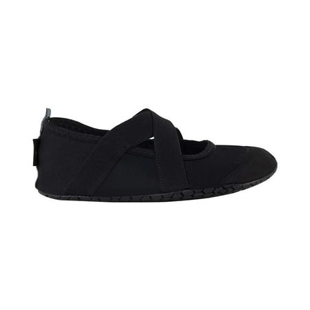 - FitKicks Crossovers Active Lifestyle Womens Footwear Shoes (Medium, Black)