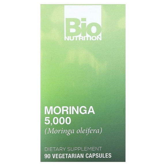 Bio Nutrition Moringa 5,000 mg - 90 Vegan Capsules