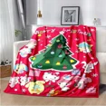 thumbnail image 2 of Manta de felpa suave de dibujos animados de Sanrio, manta de franela para sala de estar, dormitorio, cama, sofá, funda de picnic, regalo de Navidad, 2 of 5