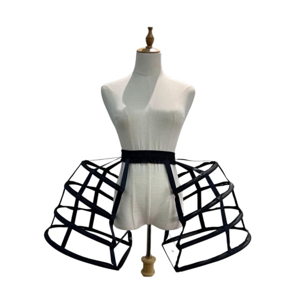 Skirt Skirt Ceticoat Dance Disfray Girls 4 Pannier Peticoat de aros para vestidos de graduación negro