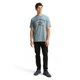 thumbnail image 5 of TOM TAILOR Camiseta para hombre - Camiseta con logotipo, cuello redondo, corte regular, algodón, estampado Verde menta M (Medium), 5 of 6