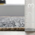 thumbnail image 3 of nuLOOM Koda Solid Leather Flatweave Area Rug, 7' 6" x 9' 6", Blue, 3 of 4