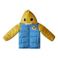 thumbnail image 3 of Pinkfong Baby Shark Toddler Boys Zip Up Winter Coat Puffer Jacket Toddler, 3 of 4