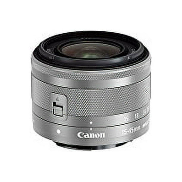 Canon EF-M 15-45mm f/3.5-6.3 IS STM Lens (Silver) - Walmart.ca