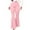 Pink, variant on Luxur Women's High Waist Skinny Jeans with Pocket, Solid Pink, L