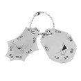 thumbnail image 1 of Calibre de soldadura Calibre de dos piezas Métrico MM Profundidad Longitud de garganta Calibre de dos piezas, 1 of 2