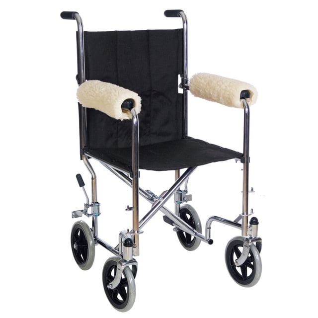 Essential Medical Supply Coussinets de Confort pour Fauteuil Roulant Sheepette