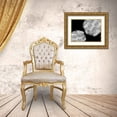 thumbnail image 3 of Christensen, Jim 24x19 Gold Ornate Wood Framed with Double Matting Museum Art Print Titled - Hydrangea, 3 of 4