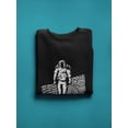 thumbnail image 3 of Apollo 11 Astronaut Sweatshirt Men -GoatDeals Designs, Male Large, 3 of 4