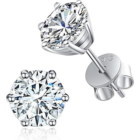 Moissanite Wedding Band Wedding Rings for Women 925 Sterling Silver Rings