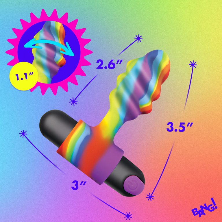 bang vibrating butt plug Bang! 21x Vibrating Remote Butt Plug main image 1