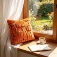 thumbnail image 4 of Throw Pillow Covers 18x18 Inch, Soft Plush Pumpkin Decorative Square Pillowcases, Farmhouse Holiday Cushion Covers for Sofa Living Room Home Fall Halloween Thanksgiving Decor, 4 of 4