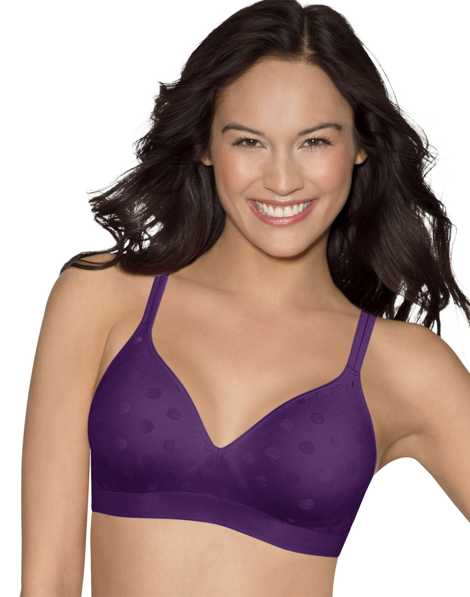 Hanes Hanes Womens ComfortFlex Fit Perfect Coverage Wirefree Bra