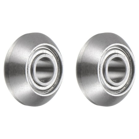 

Uxcell 6x18x8mm Roller Ball Bearings Double Sealed Chrome Steel Spherical Surface 2 Pack