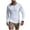 White#2, variant on Lopecy-Sta Men's Long Sleeve Shirt with Button Base Shirts for Men Cotton Crew Neck Shirts Casual Lightweight T-Shirt Underwear