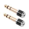 thumbnail image 1 of 6.35mm Male to 3.5MM Female Jack Plug Mini Audio Adapter Headset Microphone Connector Aux Cable Adapter, 1 of 5