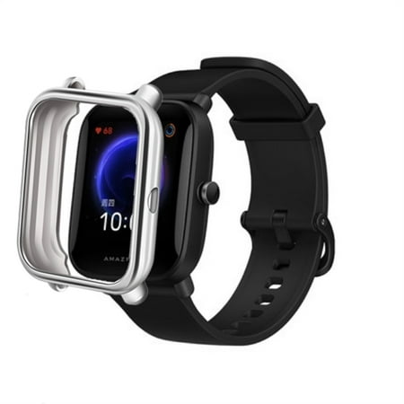 Wepro Suitable For Huami AMAZFIT POP/ Bip U Smart Watch Electroplating TPU Colorful Case