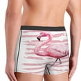 thumbnail image 5 of Disketp Flamingo Men'S Boxer Briefs,Soft And Breathable Cotton Underwear With Comfortflex Waistband, 5 of 8