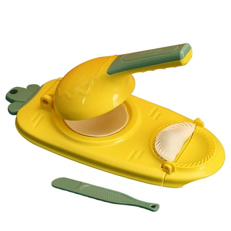 

Dumpling Skin Maker Dumpling Moulds 2 In 1 Dumpling Maker kitchen Dumpling Making Tool Baking Pastry Manual Artifact For Pressing Dumpling Skin Wrappe