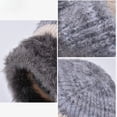 thumbnail image 6 of Autumn Winter Lazy Style Slouchy Hat Plush Ear Protection Pullover Hat for Women Versatile Cold Hat Face Slimming Maternity Hat, 6 of 9