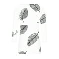 thumbnail image 7 of CYMMPU Flower Printed 3/4 Sleeve Blouses for Women Dressy Casual Summer Fashion Shirts Spring Tunic Tops Loose Fit Square Neck Tops to Wear with Leggings T-Shirts White XXXL, 7 of 7
