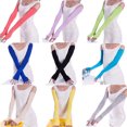 thumbnail image 4 of Guantes de verano finos con protección UV para conducir, ciclismo, medio dedo, protección solar, manga larga, sombrilla de mano, cubierta para el brazo para deportes al aire libre, 4 of 4
