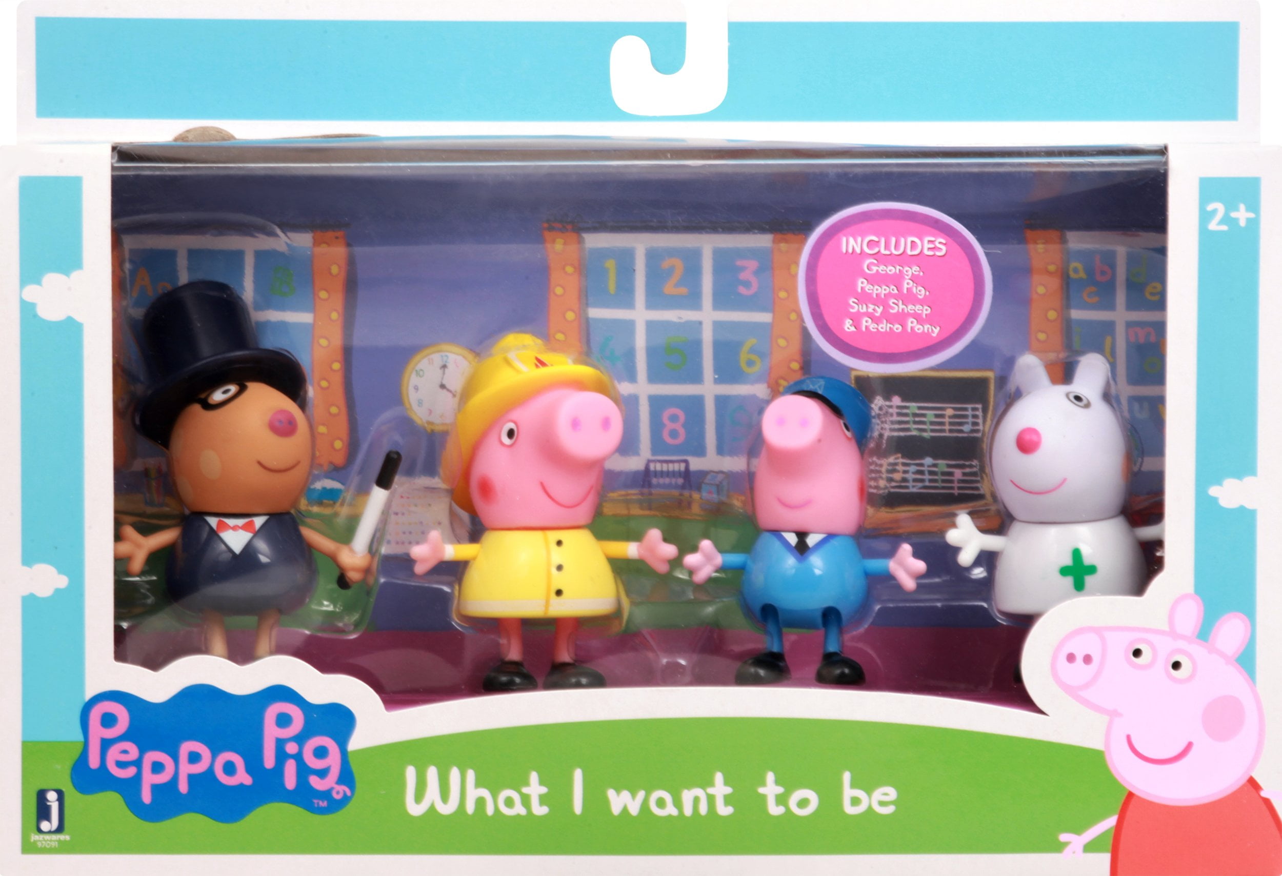 Peppa Pig What I Want To Be Figures Walmart