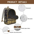 thumbnail image 4 of Boho Style Paisley Print Bookbag, Durable College School Backpack with Laptop Compartment, Multiple Pockets, Perfect Gift for Teens, 4 of 5