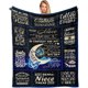 thumbnail image 1 of LHSHID Daughter Gifts from Stepmom Bonus Daughter Gifts Gift for Bonus Daughter Blanket Stepdaughter Gifts from Stepmom Bonus Daughter Birthday Gifts Gifts for Stepdaughter Blanket 60x80in, 1 of 6