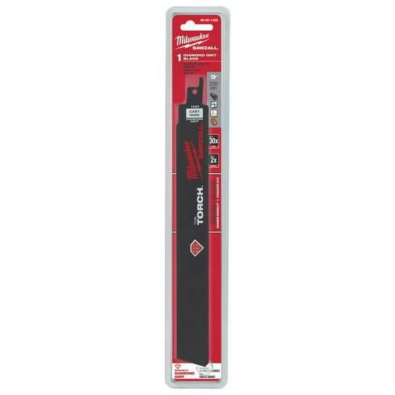 Milwaukee 9  Diamond Grit the Torch SAWZALL Blade