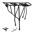 thumbnail image 1 of braveheart Bicycle Carrier Rack Durable Bracket Portable Rear Panniers Rack Bike Riding Small Hole, 1 of 6
