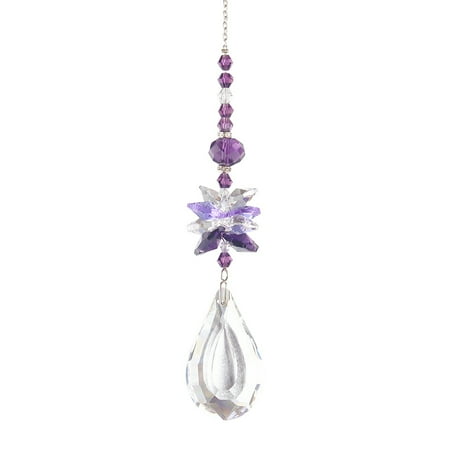 

Smrinog Colorful Crystal Wind Chimes Sun/Moon Light Catcher Pendant Wind Chime Hangings Decor for Outdoor Indoor Home Garden Terrace Decoration